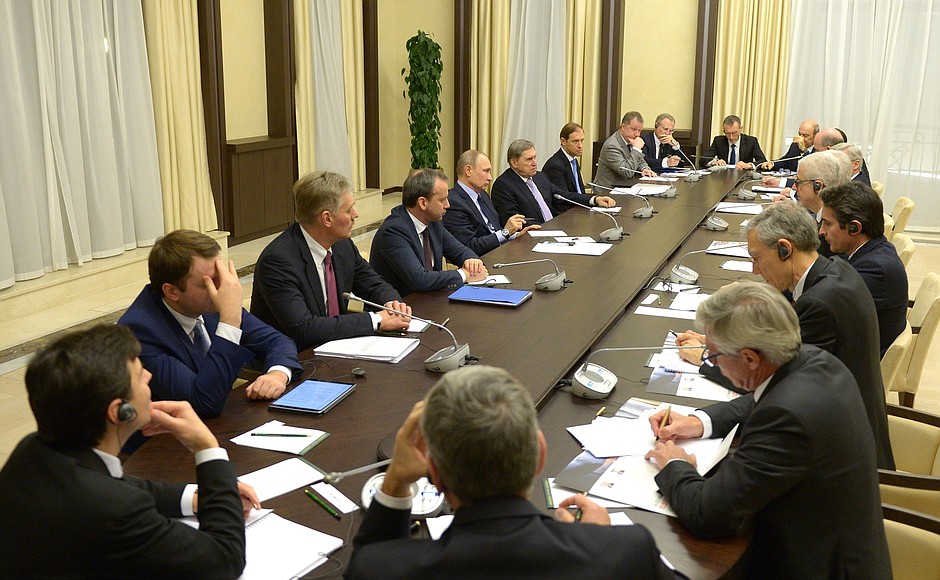 Встреча с представителями Экономического совета ассоциации «Франко-российская торгово-промышленная палата».