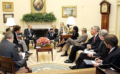 US-Russian talks in an enlarged format.