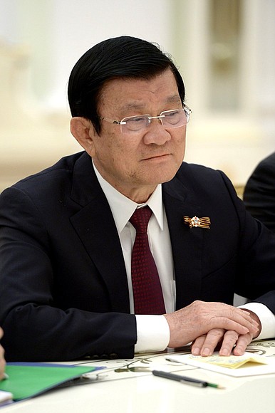 President of Vietnam Truong Tan Sang.