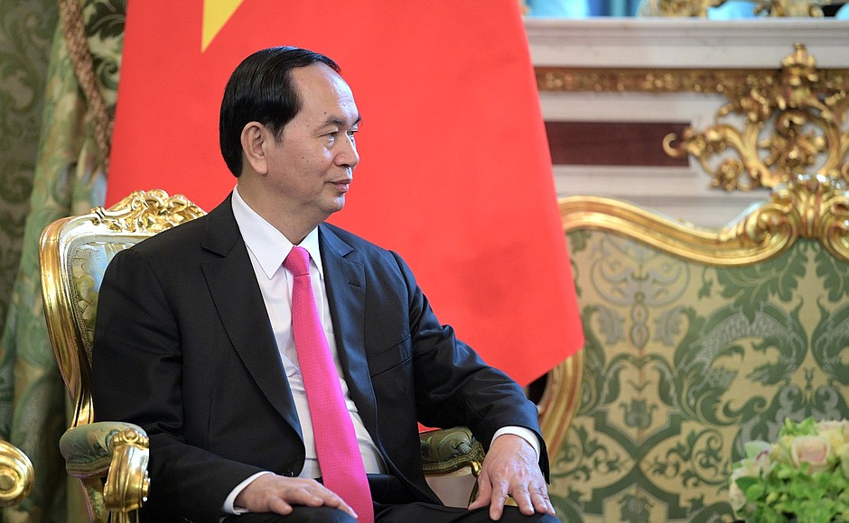 Президент Социалистической Республики Вьетнам Чан Дай Куанг.