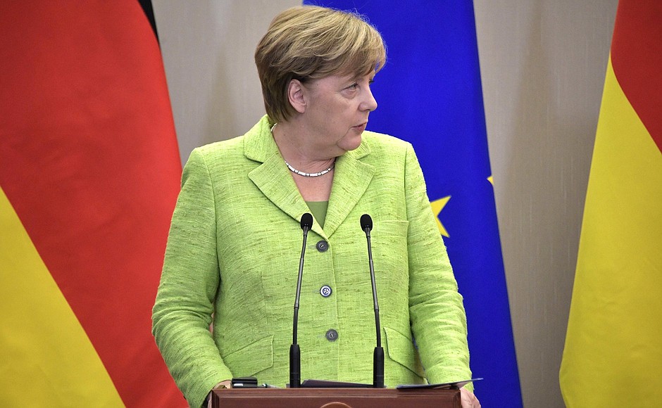 Федеральный канцлер Германии Ангела Меркель.