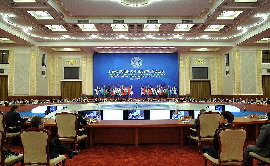 Meeting of the Shanghai Cooperation Organisation Council of Heads of State.