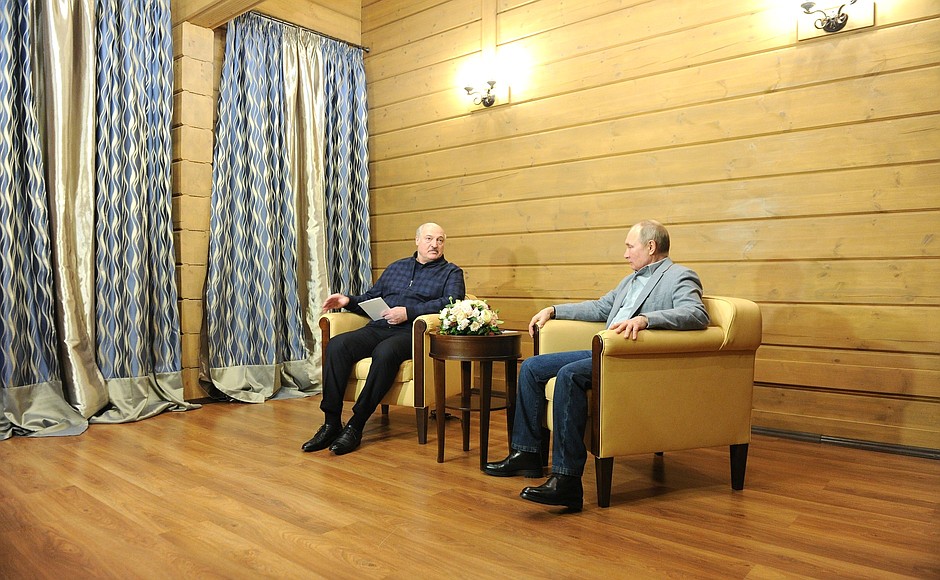 Встреча с Президентом Республики Беларусь Александром Лукашенко.