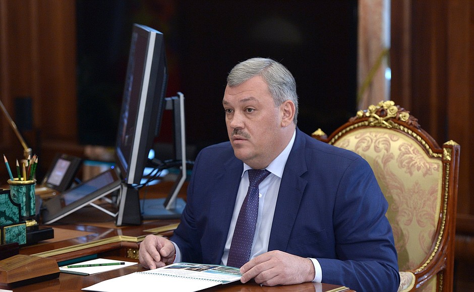 Acting Governor of Komi Republic Sergei Gaplikov.