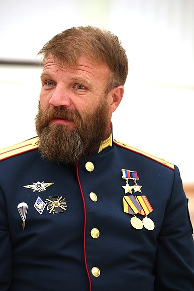 Hero of Russia Lieutenant Alexander Levakov.