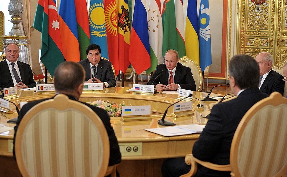 Informal meeting of the CIS Council of Heads of State.