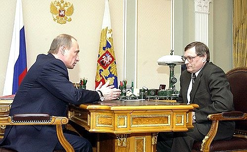Встреча с Владимиром Чамовым, назначенным послом России в Ираке.