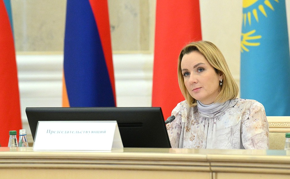 Maria Lvova-Belova held a second meeting of the Commission of Commissioners for Children’s Rights in the CIS countries.