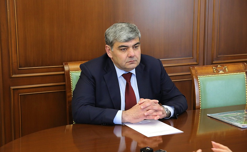 Head of Kabardino-Balkarian Republic Kazbek Kokov.