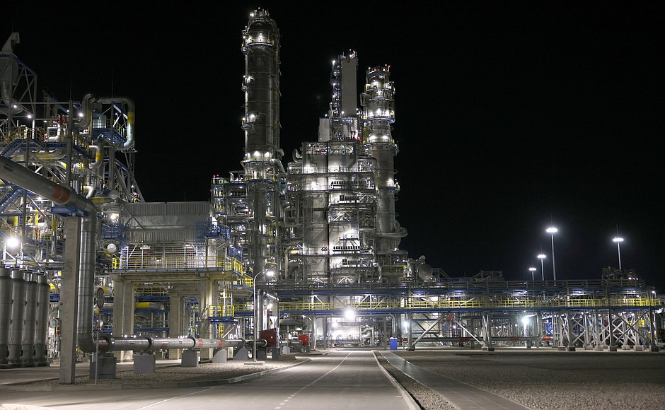 Amur Gas Processing Plant.