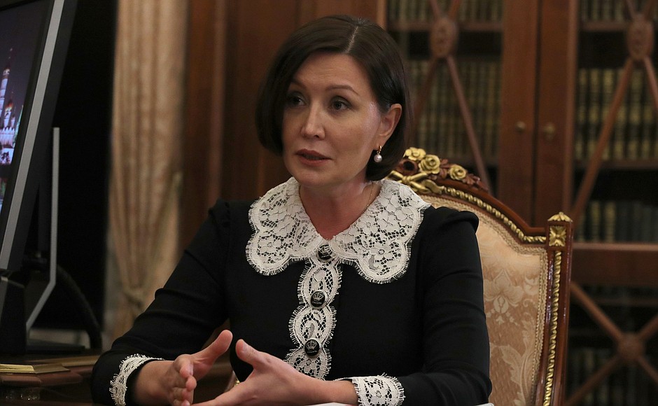 General Director of the Agency for Strategic Initiatives Svetlana Chupsheva.
