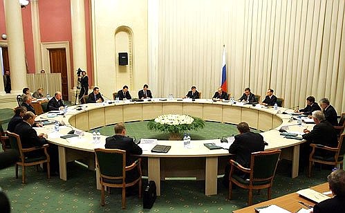 Session of the State Council Presidium on Increasing the Availability and Quality of Medical Aid.