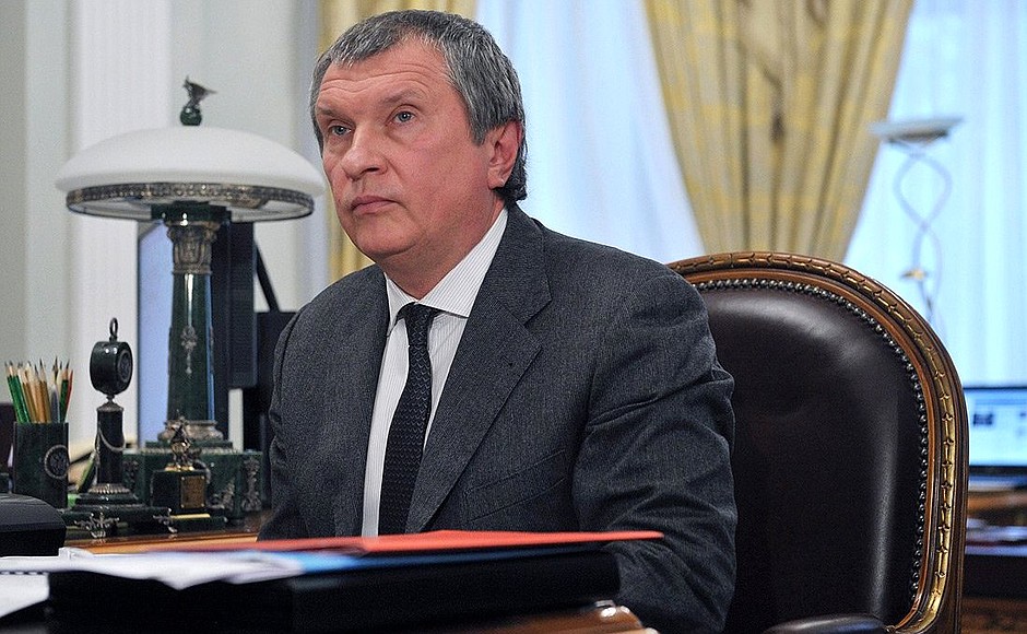 Rosneft CEO Igor Sechin.