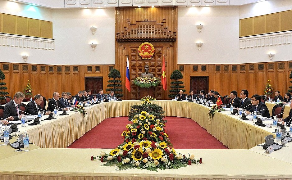 Meeting with Prime Minister of the Socialist Republic of Vietnam Nguyen Tan Dung.