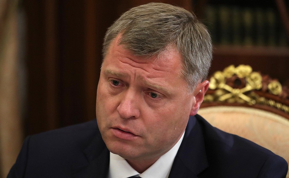 Временно исполняющий обязанности губернатора Астраханской области Игорь Бабушкин.