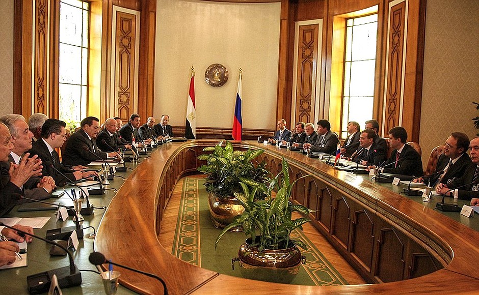Российско-египетские переговоры.