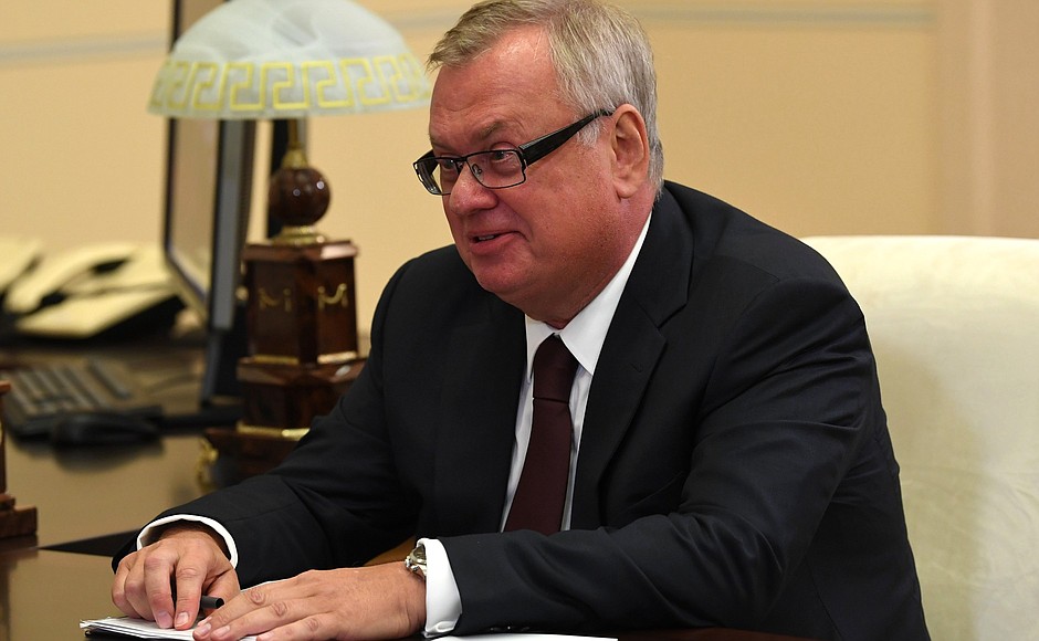 President and Chairman of the VTB Bank Management Board Andrei Kostin.