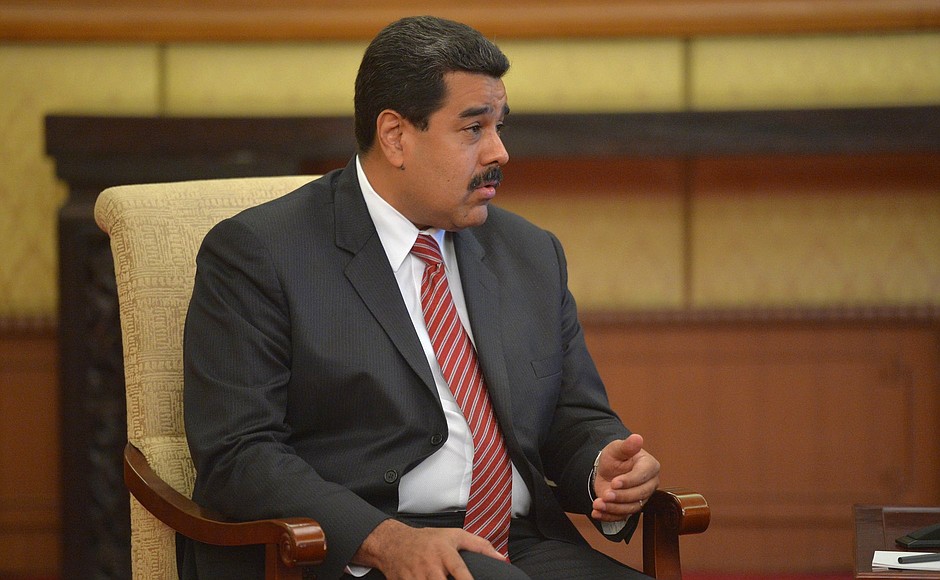 President of the Bolivarian Republic of Venezuela Nicolas Maduro.