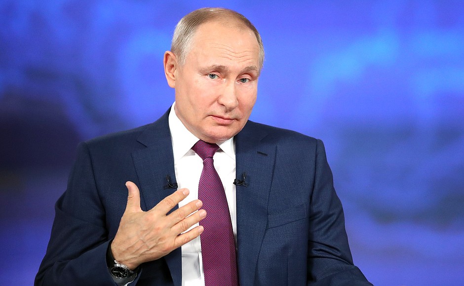 Direct Line with Vladimir Putin • President of Russia