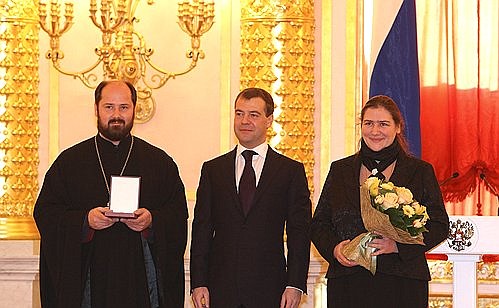 Орденом «Родительская слава» награждены Николай и Ксения Лёвкины.