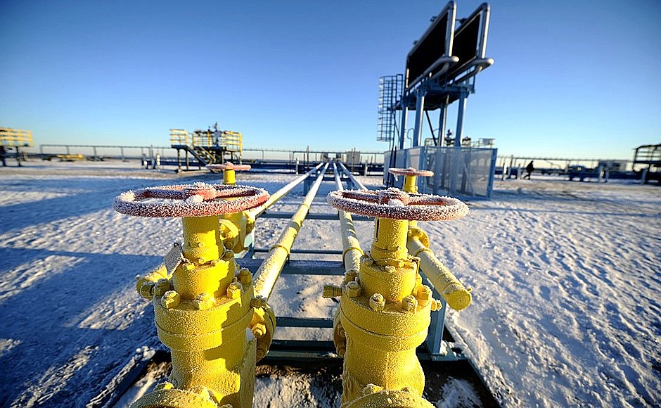 Gas production launched at Bovanenkovo field.