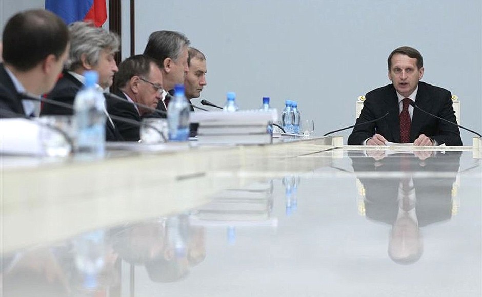Заседание Комиссии по противодействию попыткам фальсификации истории в ущерб интересам России