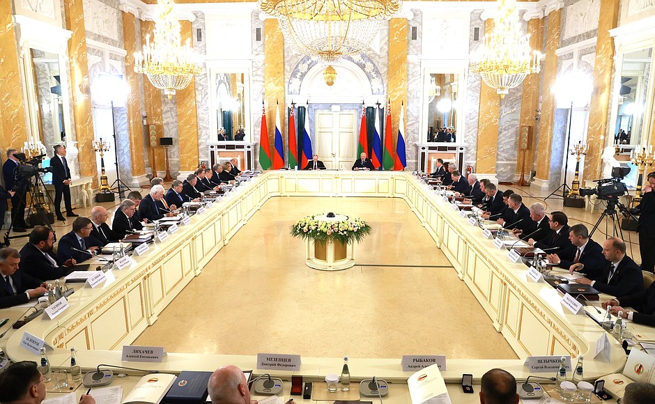 Meeting of the Supreme State Council of the Union State.