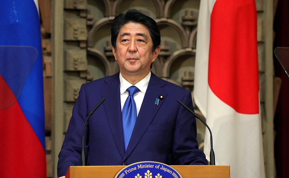 Prime Minister of Japan Shinzo Abe.