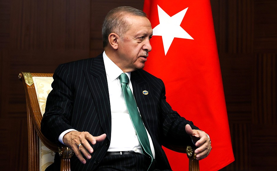 President of Turkiye Recep Tayyip Erdogan.