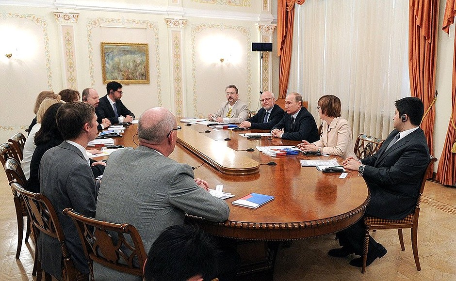 Встреча с представителями «гражданской двадцатки».
