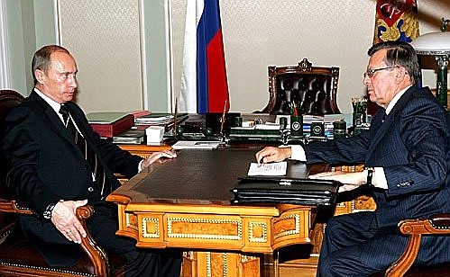 Встреча с Председателем Правительства Виктором Зубковым.
