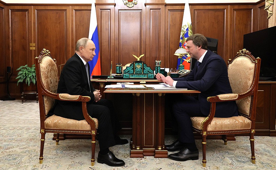 Встреча с главой компании «Аэрофлот» Сергеем Александровским.
