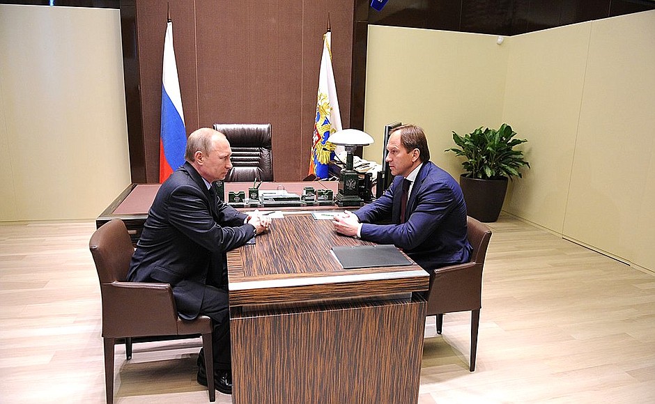 Working meeting with Lev Kuznetsov.