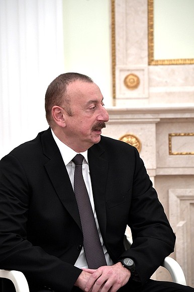 Президент Азербайджанской Республики Ильхам Алиев.