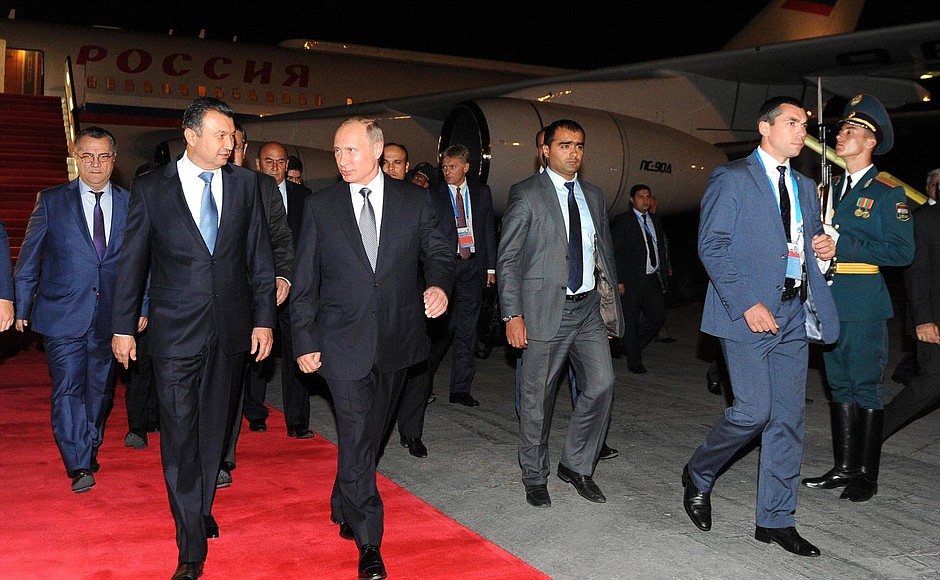 Arrival in Tajikistan.