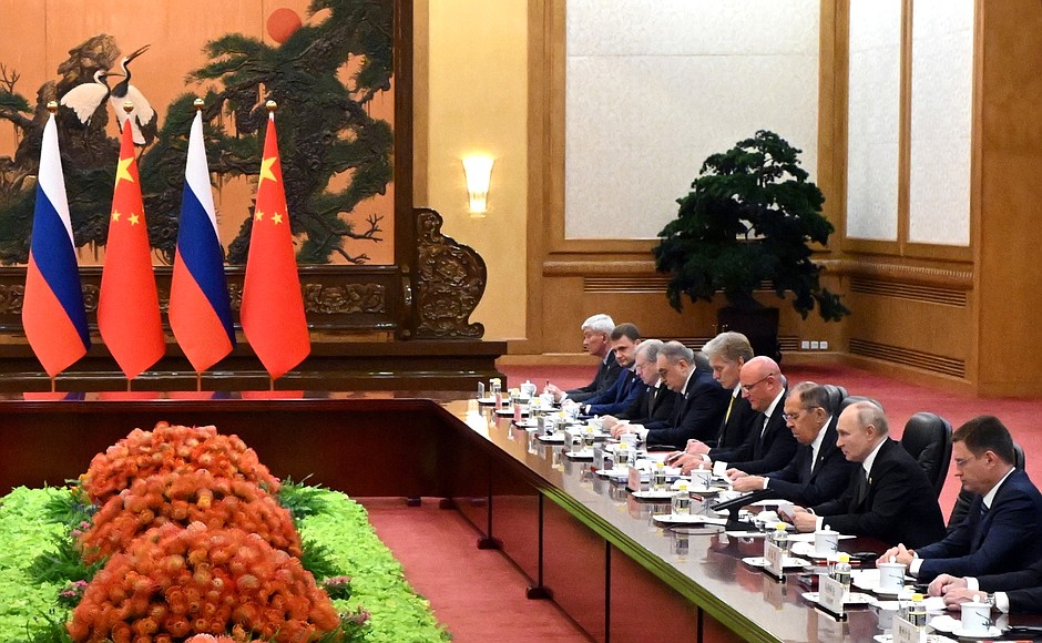 Российско-китайские переговоры.