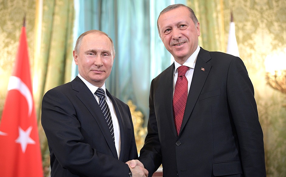 Пресс-конференция Путина и Эрдогана по итогам переговоров