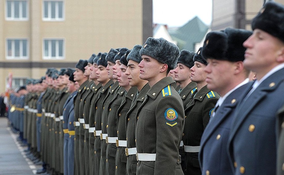 В Рязанском высшем воздушно-десантном командном училище имени генерала армии В.Ф.Маргелова.