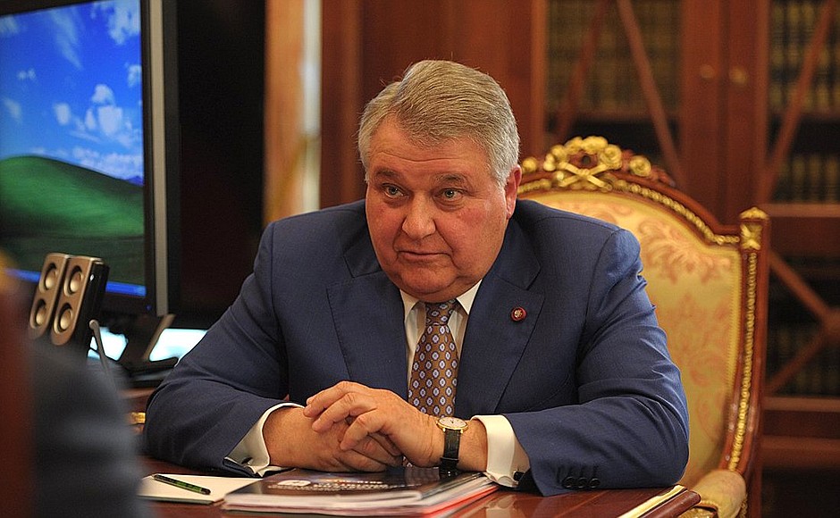 Director of the National Research Centre Kurchatov Institute Mikhail Kovalchuk.