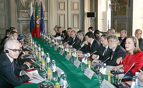 Встреча с членами Совета делового сотрудничества Россия – Европейский союз.