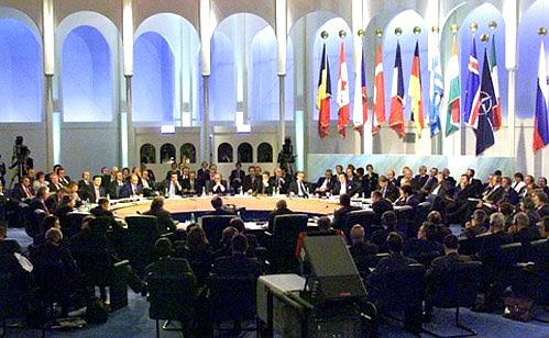 Заседание саммита Россия–НАТО.