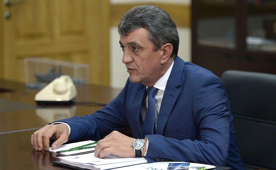 Acting Governor of the Federal City of Sevastopol Sergei Menyailo.