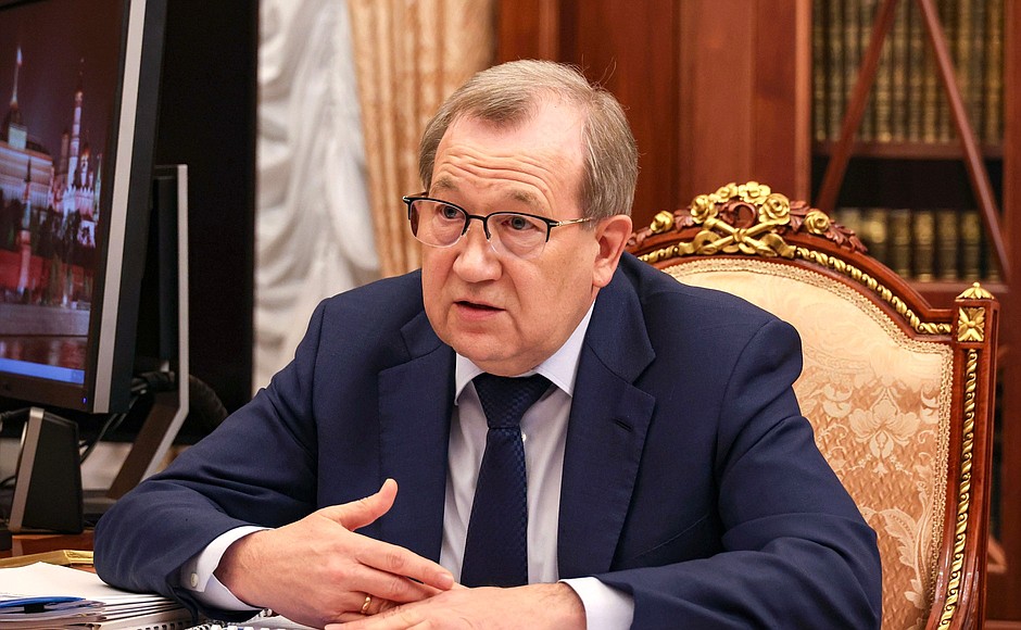Президент Российской академии наук Геннадий Красников.
