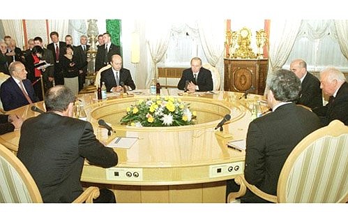 Meeting of the heads of state of the Caucasian Quartet.