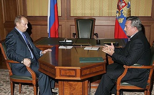 Встреча с мэром Казани Камилем Исхаковым.