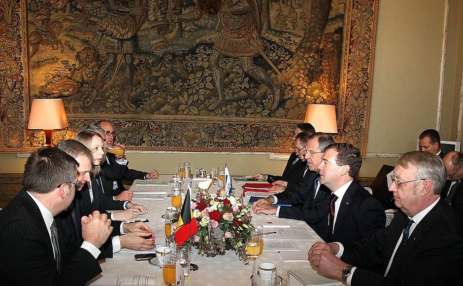 Российско-бельгийские переговоры.