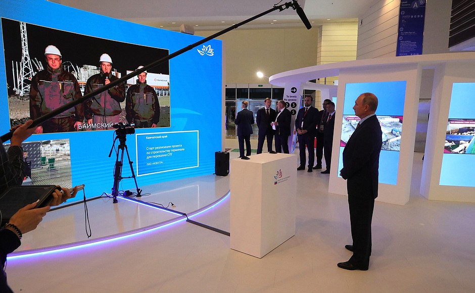 Vladimir Putin took part via videoconference in the ceremony to launch an agricultural complex in the Primorye Territory and gave orders to start the construction of two enterprises.