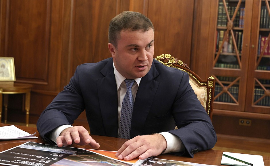 Acting Governor of the Omsk Region Vitaly Khotsenko.