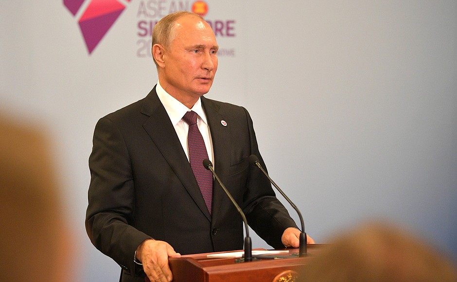 Vladimir Putin answered questions from the Russian media.