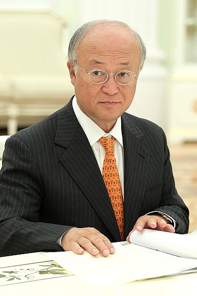 Генеральный директор МАГАТЭ Юкия Амано.